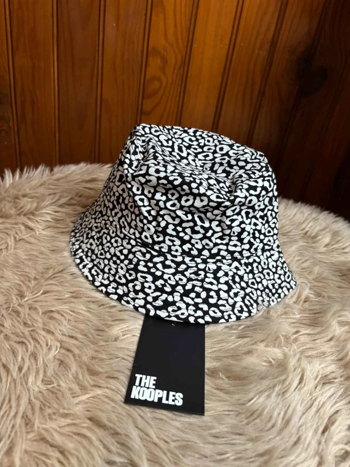 The Kooples - Bob Estampado Leopardo Negro & Blanco - Nuevo con Etiqueta – photo 2